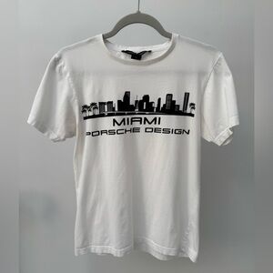 Porsche Design‎ Men's Miami White T-Shirt, Size S